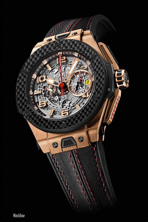 hublot and ferrari watch|hublot big bang bezel.